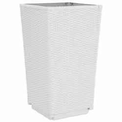VidaXL 367849 fioriera Polipropilene (PP) Bianco - Vista aggiuntiva 7