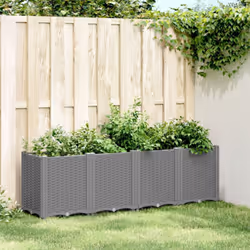 Questa fioriera da giardino è un'ottima scelta per crescere piante rampicanti nel vostro giardino, patio e terrazza. Material ...