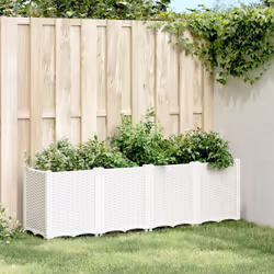 Questa fioriera da giardino è un'ottima scelta per crescere piante rampicanti nel vostro giardino, patio e terrazza. Material ...
