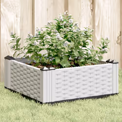 Coltivate le vostre verdure, delle erbe aromatiche o semplicemente dei fiori decorativi in questa fioriera da giardino pratic ...
