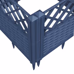VidaXL 368019 fioriera Polipropilene (PP) Blu, Grigio - Vista aggiuntiva 7