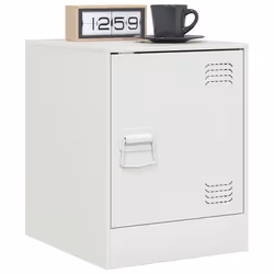 VidaXL 841617 comodino Bianco - Vista aggiuntiva 4