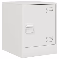 VidaXL 841618 comodino Bianco - Vista aggiuntiva 7