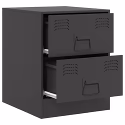VidaXL 841620 comodino Nero - Vista aggiuntiva 7