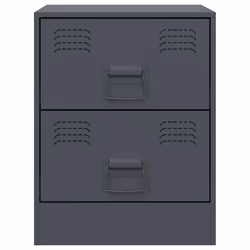 VidaXL 841624 comodino Antracite - Vista aggiuntiva 5