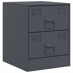 VidaXL 841624 comodino Antracite - Vista aggiuntiva 6