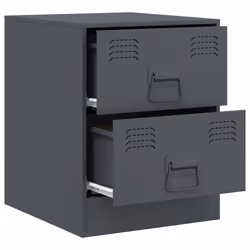 VidaXL 841624 comodino Antracite - Vista aggiuntiva 7