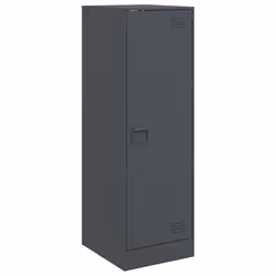 vidaXL Credenza Antracite 34,5x39x107 cm in Acciaio - Vista aggiuntiva 2