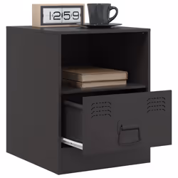 VidaXL 841751 comodino Nero - Vista aggiuntiva 5