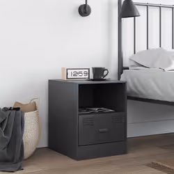 VidaXL 841755 comodino Antracite - Vista aggiuntiva 3