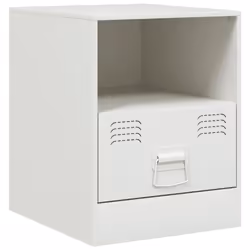 VidaXL 841762 comodino Bianco - Vista aggiuntiva 6