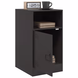 VidaXL 841764 comodino Nero - Vista aggiuntiva 4
