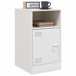 VidaXL 841774 comodino Bianco - Vista aggiuntiva 4