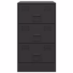VidaXL 841775 comodino Nero - Vista aggiuntiva 6