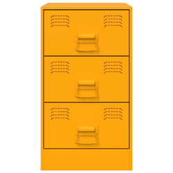 VidaXL 841781 comodino Giallo - Vista aggiuntiva 6