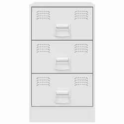 VidaXL 841785 comodino Bianco - Vista aggiuntiva 6