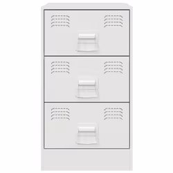 VidaXL 841786 comodino Bianco - Vista aggiuntiva 5
