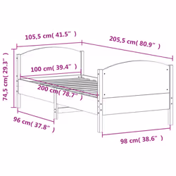 VidaXL 842565 rete a doghe - Vista aggiuntiva 8