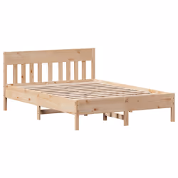 vidaXL Letto senza Materasso 120x200 cm in Legno Massello di Pino - Vista aggiuntiva 2