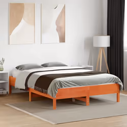 Giroletto Marrone Cera 120x190 cm in Legno Massello di Pinocod mxl 87249 - Vista aggiuntiva 3