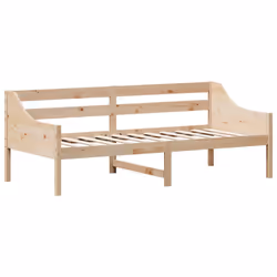 vidaXL Dormeuse senza Materasso 80x200 cm in Legno Massello di Pino - Vista aggiuntiva 3