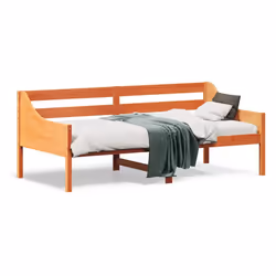 VidaXL 842833, Divano letto, Marrone, Legno di pino, 2055 mm, 955 mm, 760 mm