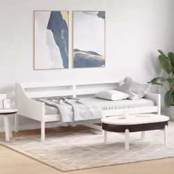 VidaXL 842835 divano Divano letto Bianco