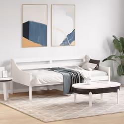 VidaXL 842839 divano Divano letto Bianco - Vista aggiuntiva 2