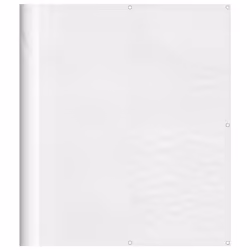 Paravento da Balcone Bianco 120x1000 cm 100% Poliestere Oxfordcod mxl 92039 - Vista aggiuntiva 2