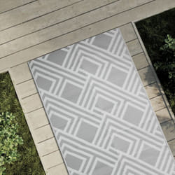 Vidaxl - Tappeto da Esterni arakil Grigio 80x150 cm in pp