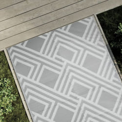 Vidaxl - Tappeto da Esterni Grigio 120x180 cm in pp 843142