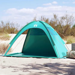 Tenda da Spiaggia Verde Mare Impermeabile - Vidaxl