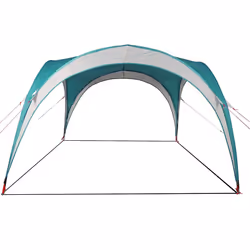 VidaXL 94571 tenda da giardino 3,05 x 3,05 m Verde, Grigio Poliestere - Vista aggiuntiva 3