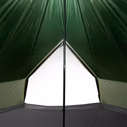 VidaXL Family Tent Tipi Oliva, Bianco Tenda sul tetto - Vista aggiuntiva 6