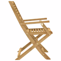 VidaXL 365737 sedia da esterno Terrazzo Legno di acacia - Vista aggiuntiva 6