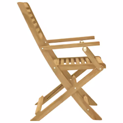 VidaXL 365738 sedia da esterno Terrazzo Legno di acacia - Vista aggiuntiva 6