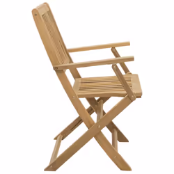 VidaXL 365742 sedia da esterno Terrazzo Legno di acacia - Vista aggiuntiva 6