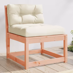 Divani Giardino con Cuscini 2 pz in Legno Massello di Douglascod mxl 113747 - Vista aggiuntiva 3