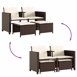 VidaXL 368417 set mobili da esterno - Vista aggiuntiva 7