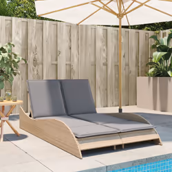 VidaXL 368290 sedia da esterno Salone Seduta imbottita Rattan sintetico, Acciaio Grigio