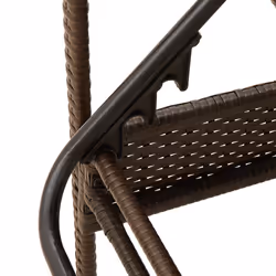 VidaXL 368300 sedia da esterno Salone Seduta imbottita Rattan sintetico, Acciaio Crema, Bianco - Vista aggiuntiva 8