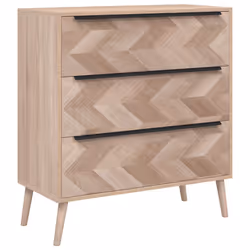 Finori Cassettiera Lusk 03A Rovere Sonoma 80x38,5x87 cm - Vista aggiuntiva 2