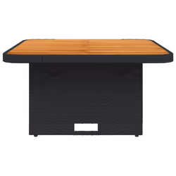 VidaXL 368269 tavolo da esterno Nero, Marrone - Vista aggiuntiva 5