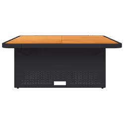 VidaXL 368272 tavolo da esterno Nero, Marrone - Vista aggiuntiva 5