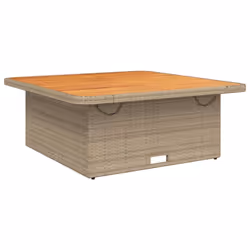 VidaXL 368274 tavolo da esterno Beige, Marrone - Vista aggiuntiva 7