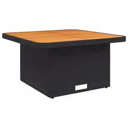 VidaXL 368275 tavolo da esterno Nero, Marrone - Vista aggiuntiva 7