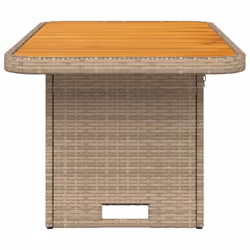VidaXL 368277 tavolo da esterno Beige, Marrone - Vista aggiuntiva 6