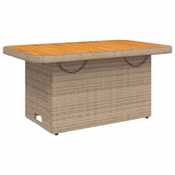 VidaXL 368277 tavolo da esterno Beige, Marrone - Vista aggiuntiva 7