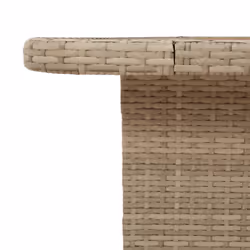 VidaXL 368277 tavolo da esterno Beige, Marrone - Vista aggiuntiva 8