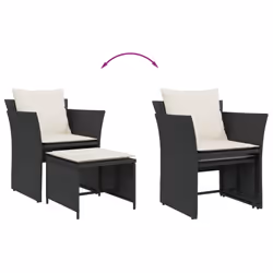 VidaXL 368616 set mobili da esterno - Vista aggiuntiva 8